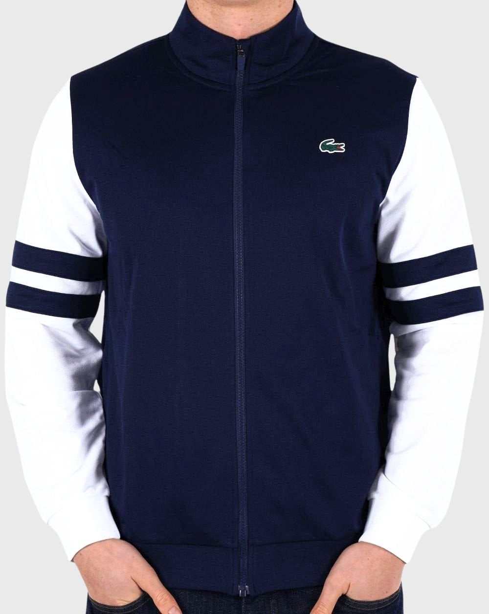 Lacoste Sport Track Top Navy/White