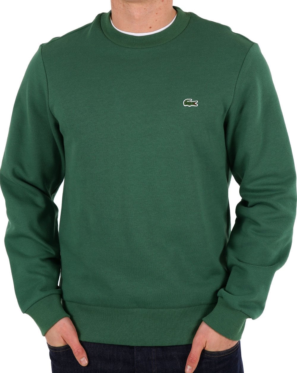 Lacoste Cotton Sweatshirt Dark Green