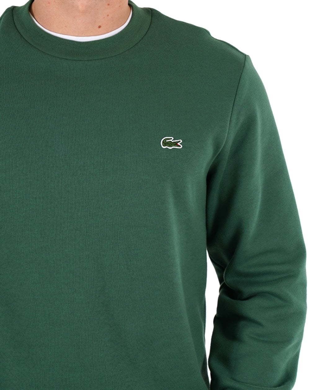 Lacoste Cotton Sweatshirt Dark Green