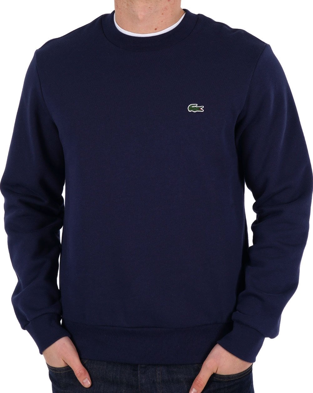 Lacoste Cotton Sweatshirt Navy