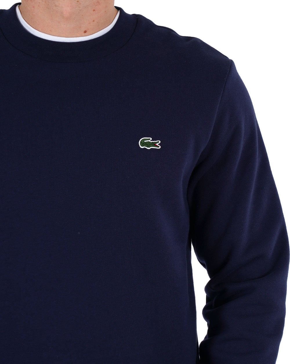 Lacoste Cotton Sweatshirt Navy