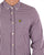 Lyle And Scott Gingham Check Shirt Burgundy/white