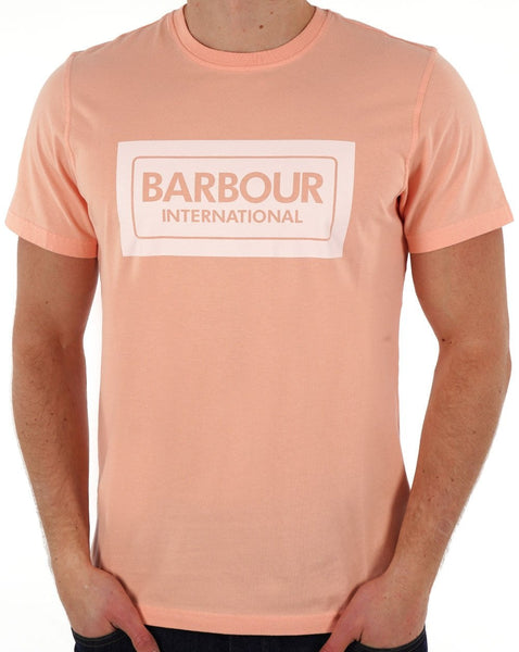 Barbour International Sainter T-shirt Peach Nectar