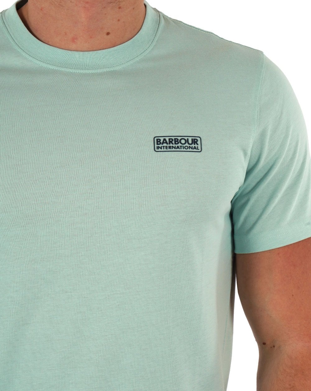 Barbour International Small Logo T-shirt Green Fig