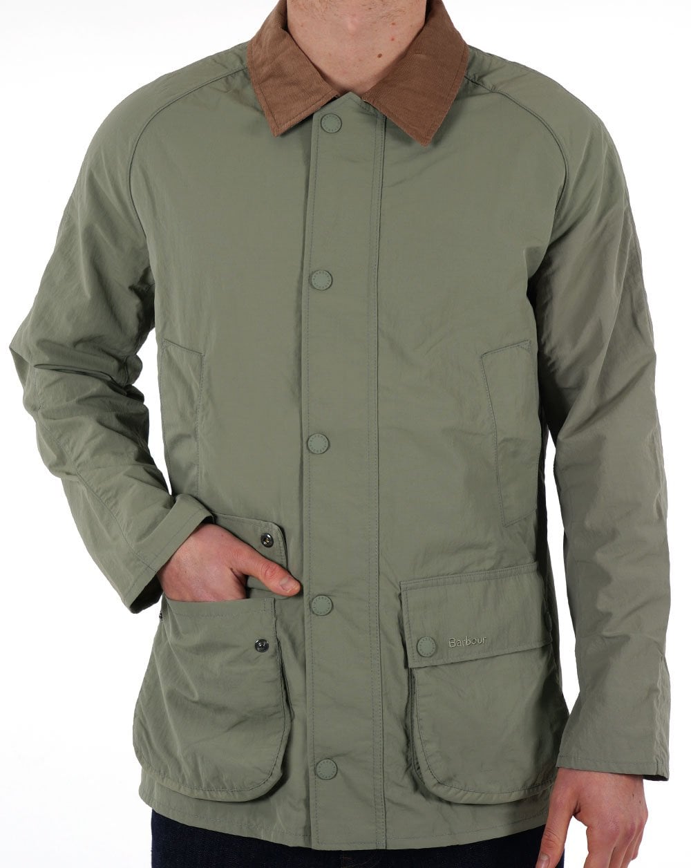 Barbour Ashby Showerproof Jacket Dusty Green