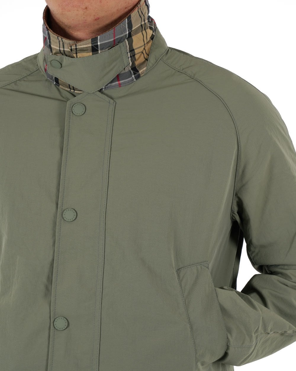 Barbour Ashby Showerproof Jacket Dusty Green