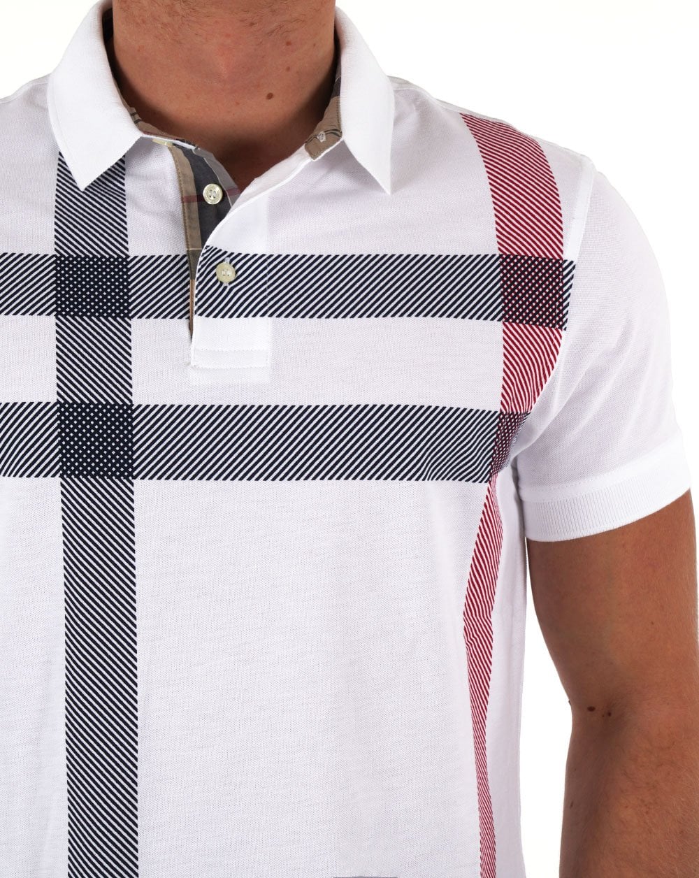 Barbour Blaine Polo White