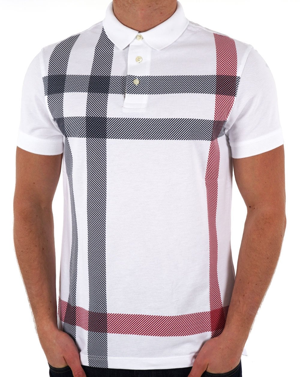 Barbour Blaine Polo White
