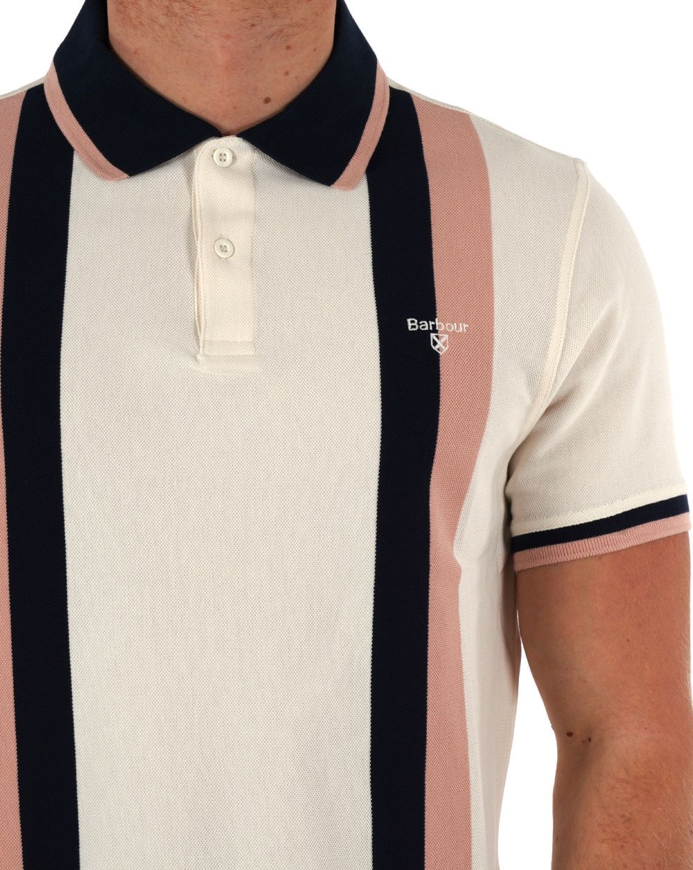 Barbour Howdon Polo Whisper White