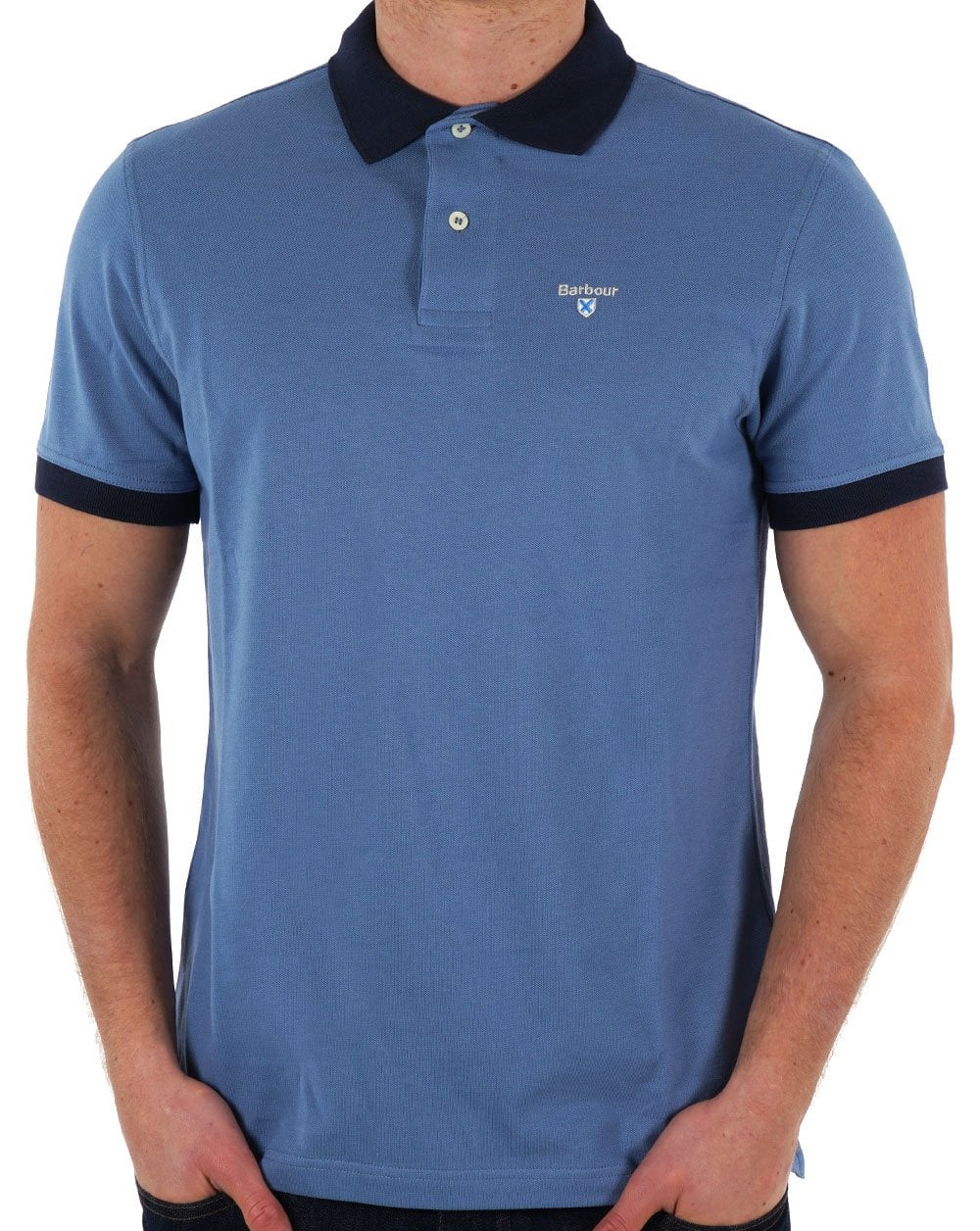 Barbour Lynton Polo Force Blue