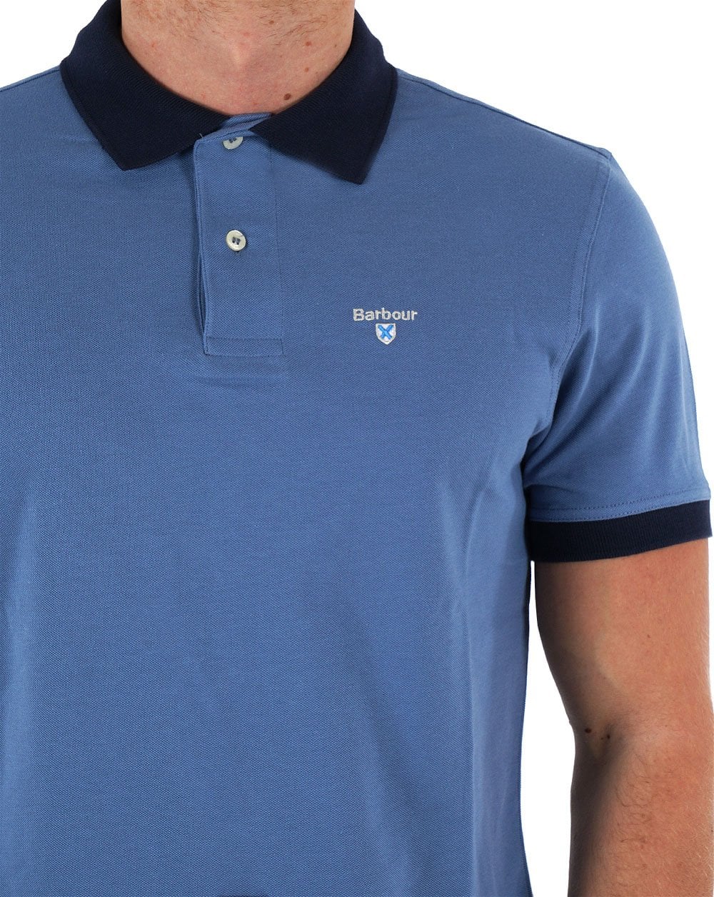 Barbour Lynton Polo Force Blue