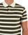 Barbour Stripe Sports Polo Pale Sage