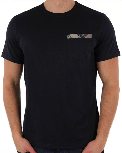 Barbour Durness Pocket Tee Black