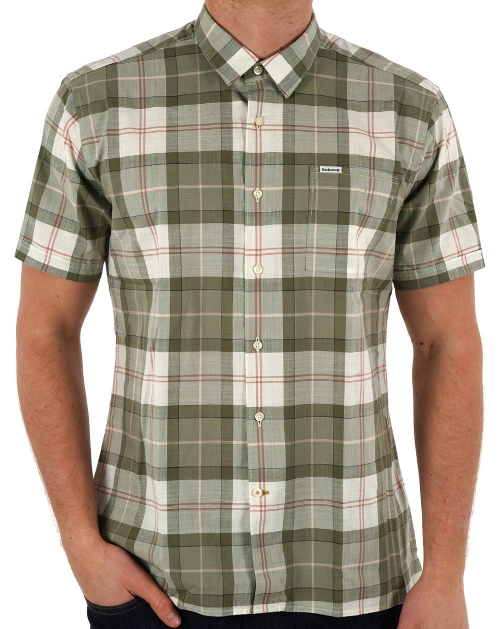 Barbour Gordon SS Summer Fit Shirt Glenmore Olive