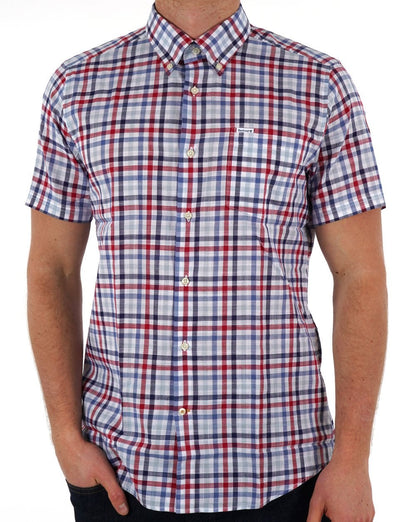 Barbour Kinson SS Tailored Shirt Red