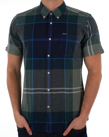Barbour Douglas SS Shirt Kielder Blue Tartan