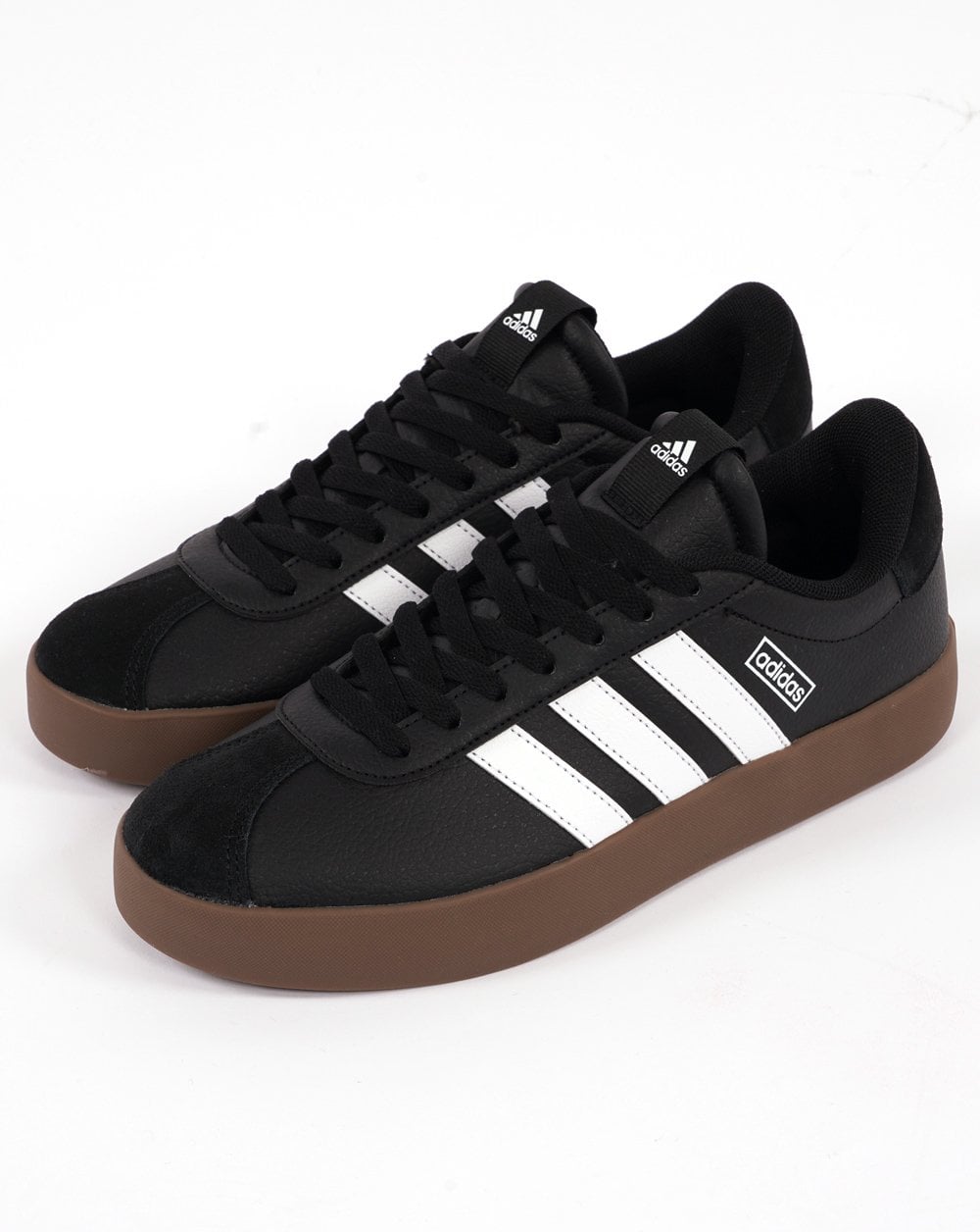 Adidas Court Trainers Black White Gum