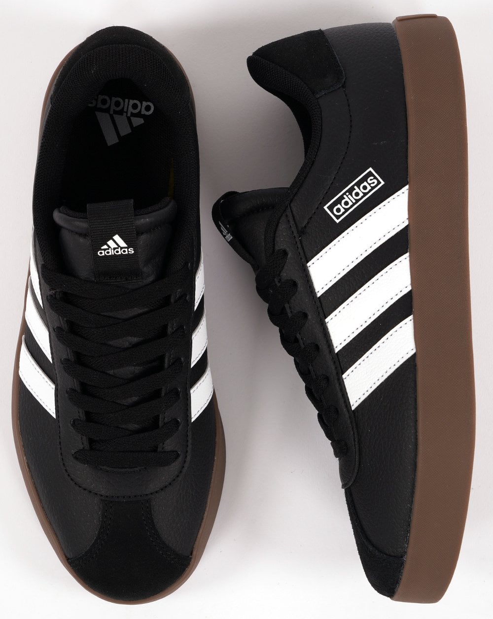 Adidas Court Trainers Black White Gum