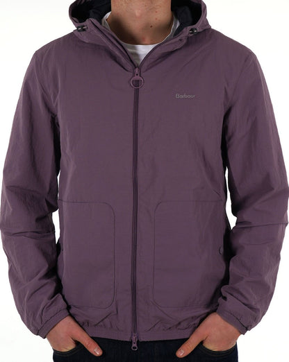 Barbour Berwick Showerproof Jacket Purple Slate