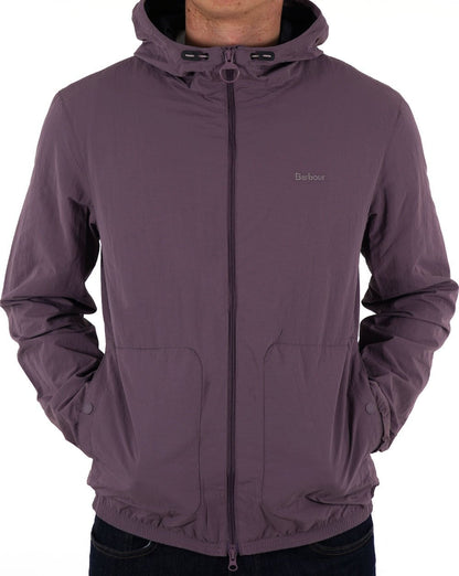 Barbour Berwick Showerproof Jacket Purple Slate