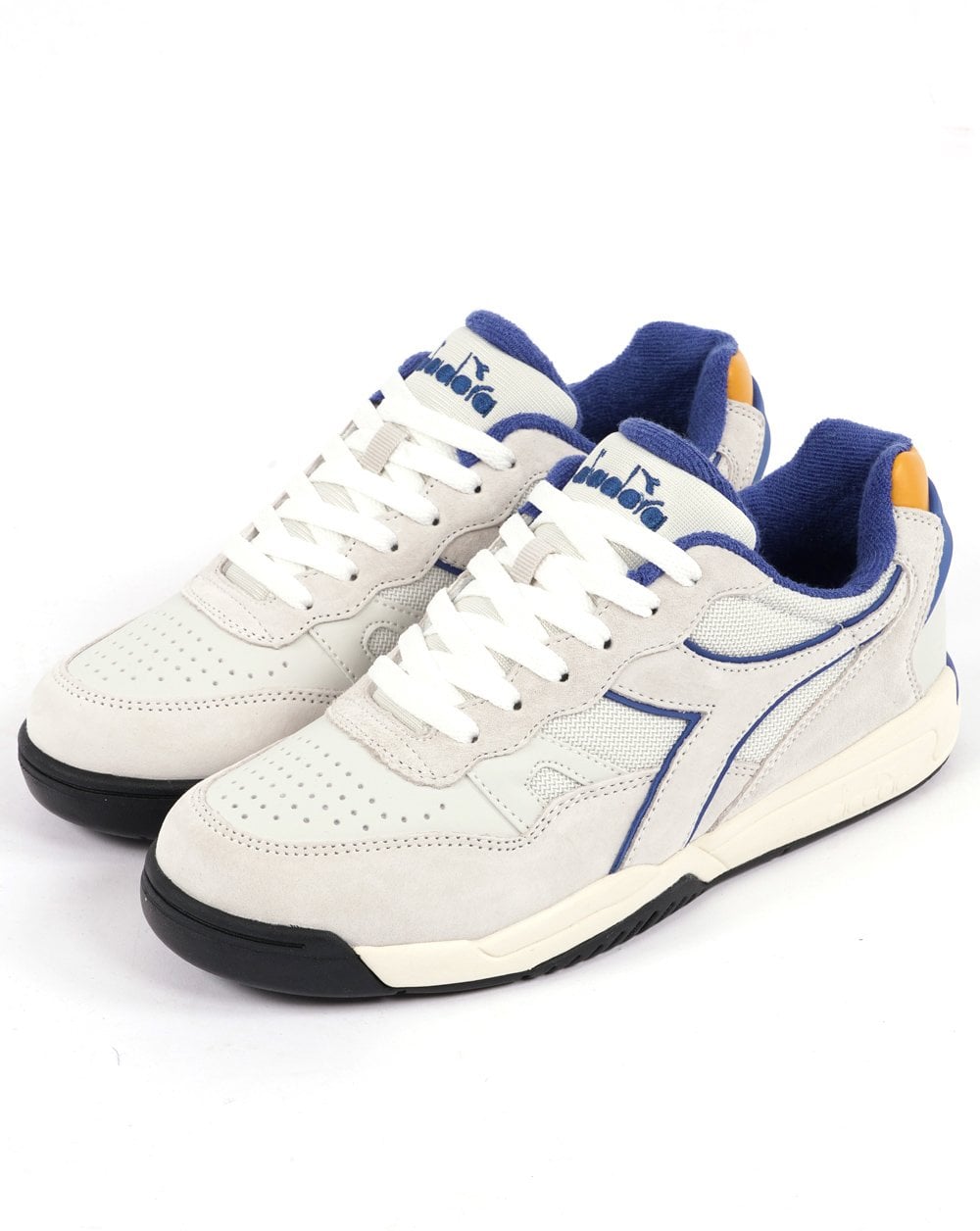 Diadora Winner Games Trainer White/Navy/Gold