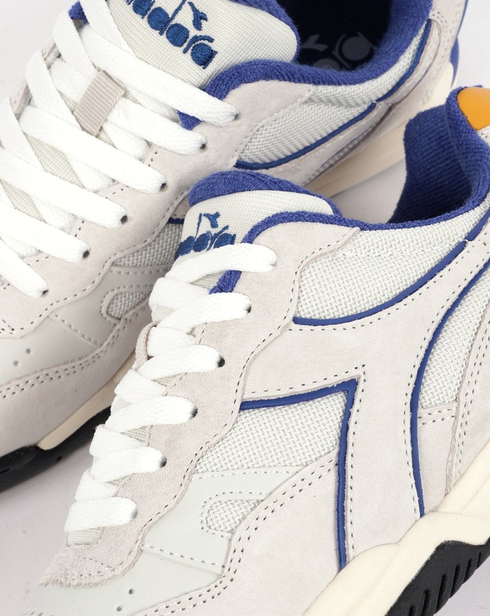 Diadora Winner Games Trainer White/Navy/Gold