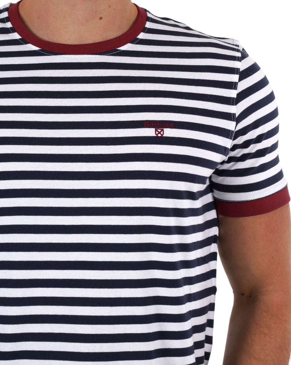 Barbour Quay Stripe T-shirt Navy