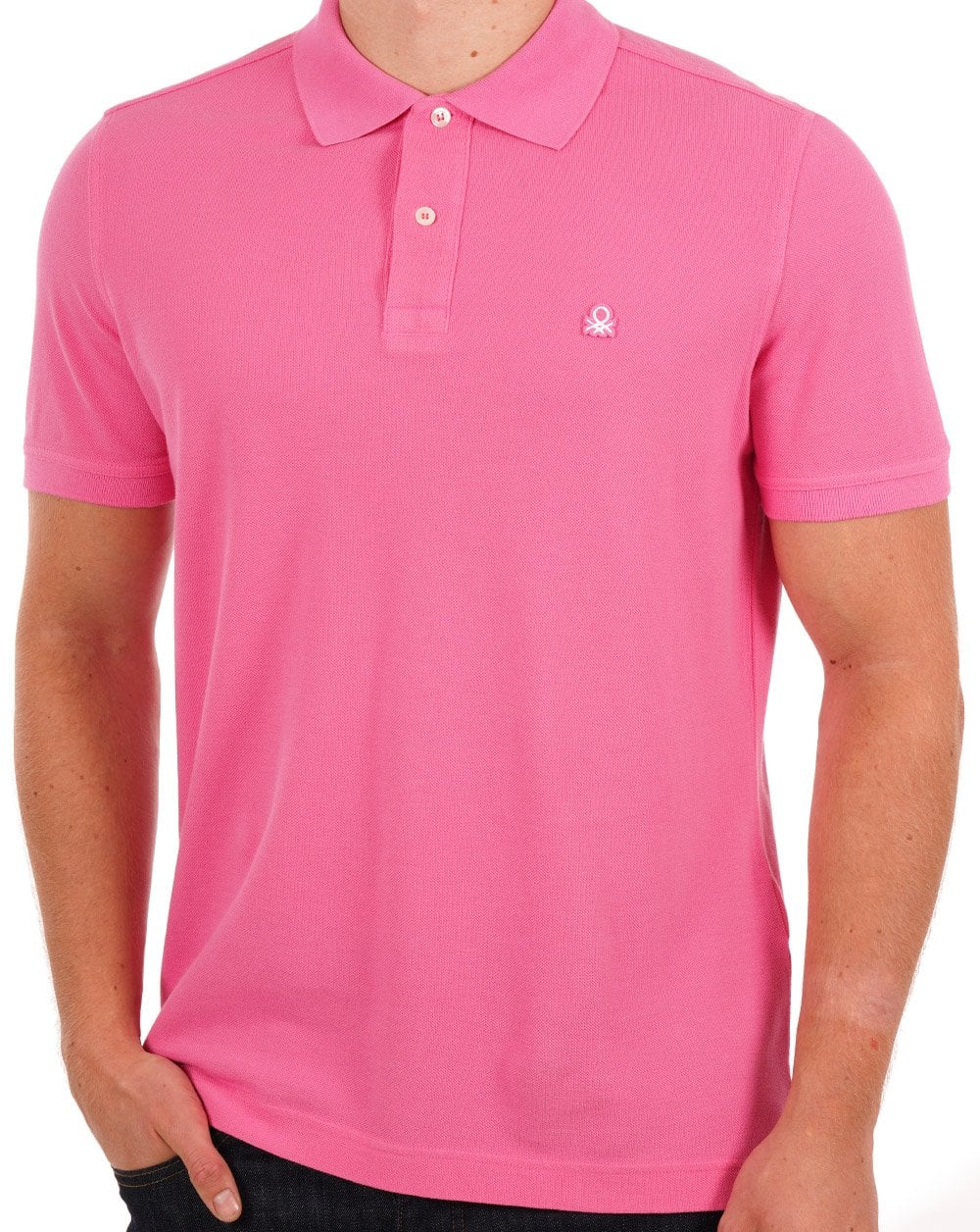 Benetton Polo Shirt Pink