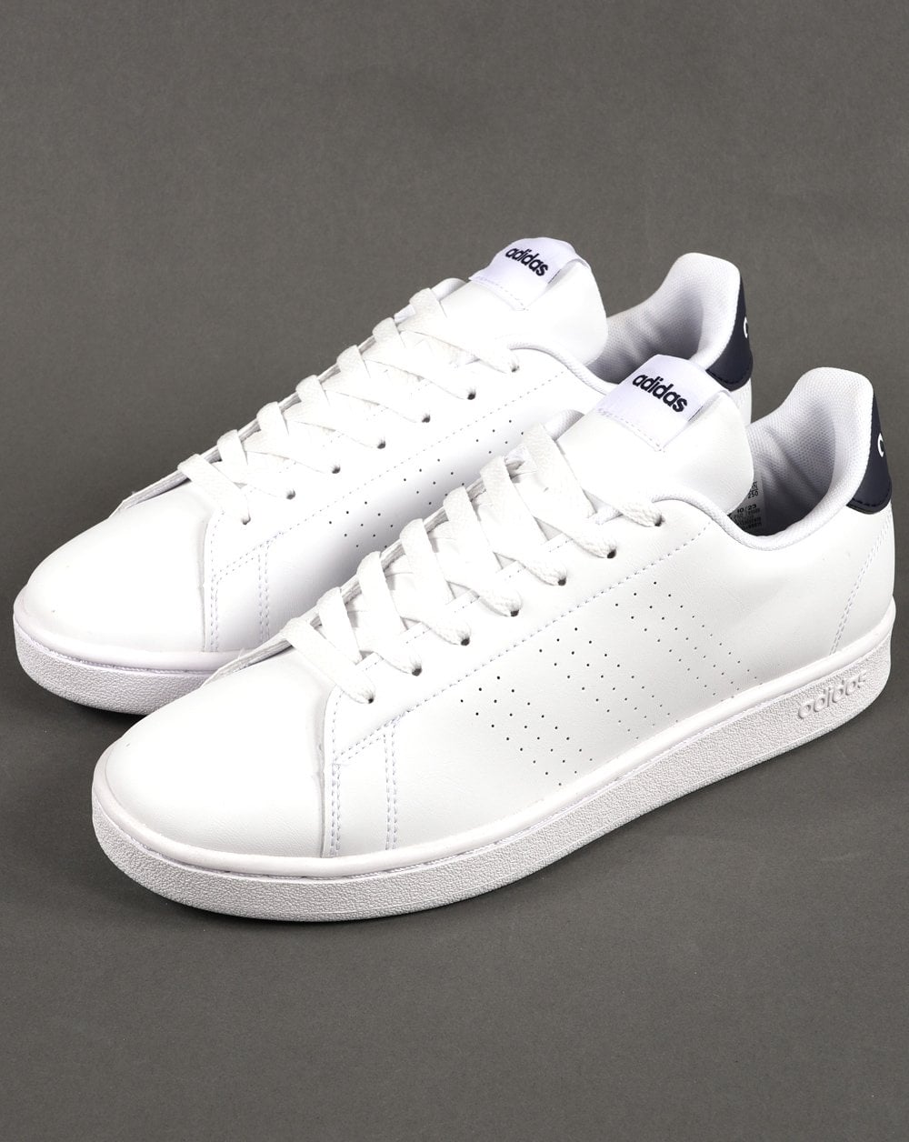 Adidas Advantage Trainers White/Navy