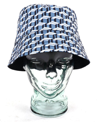 Fila Gold Reversible Hoax Bucket Hat Black/Blue