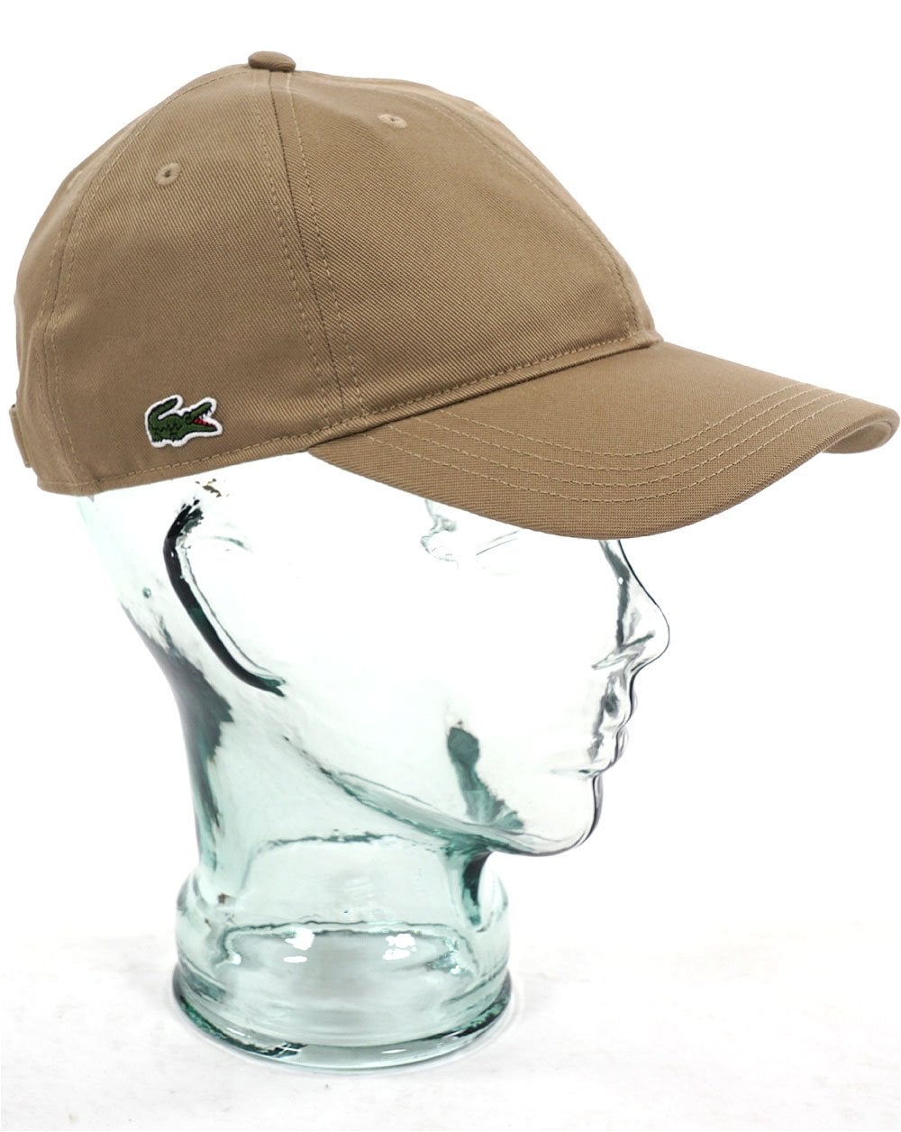 Lacoste Organic Cotton Twill Cap Dark Sand