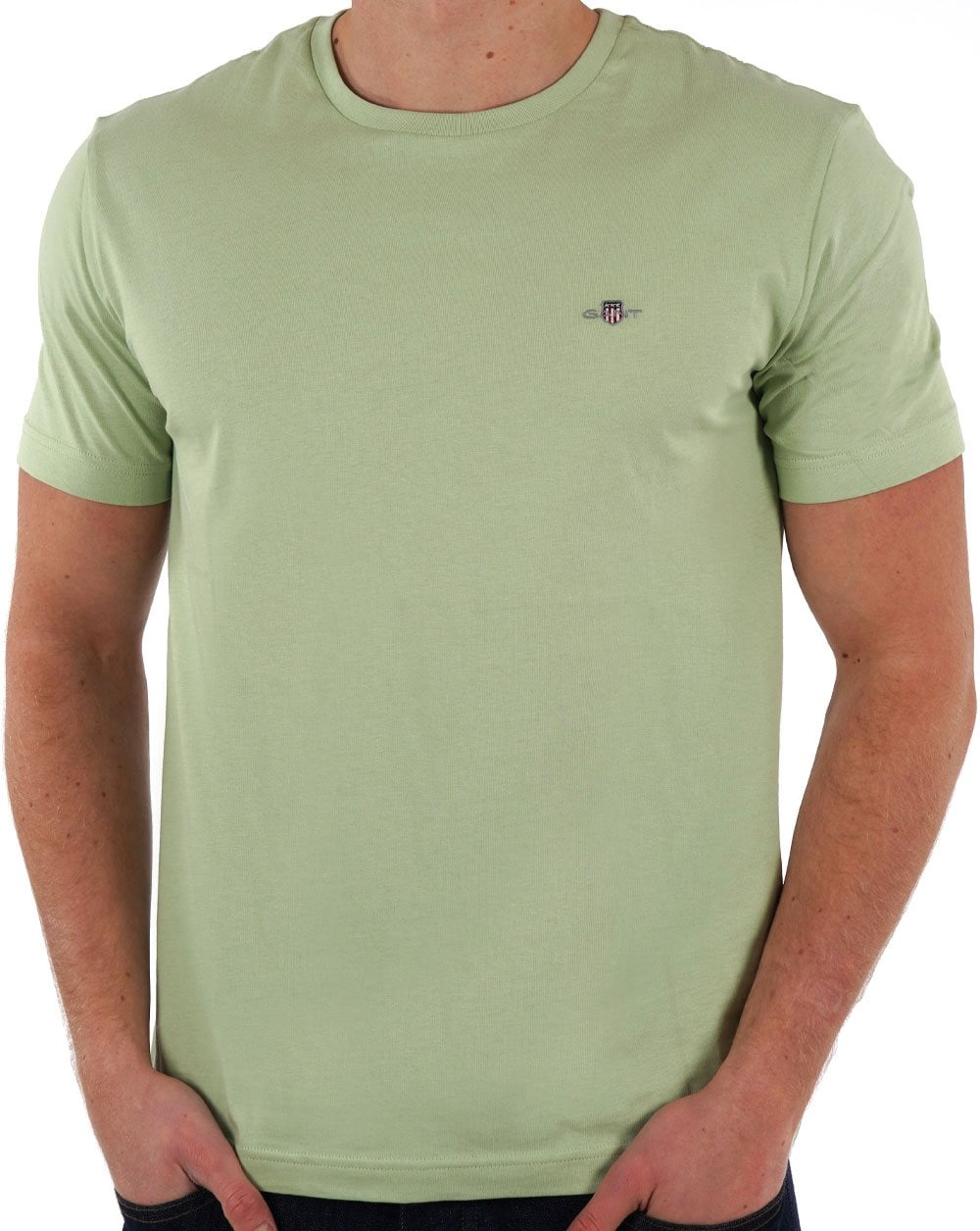 Gant Shield Crew T-shirt Light Matcha Green