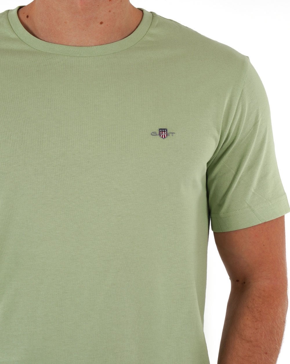 Gant Shield Crew T-shirt Light Matcha Green