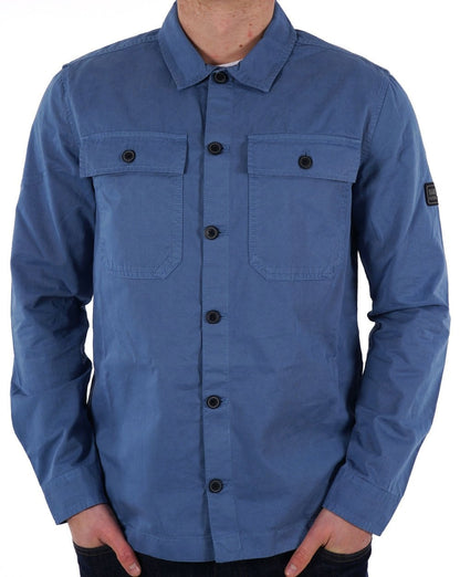 Barbour International Adey Overshirt Blue