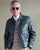 Real Hoxton Leather Trucker Jacket Green