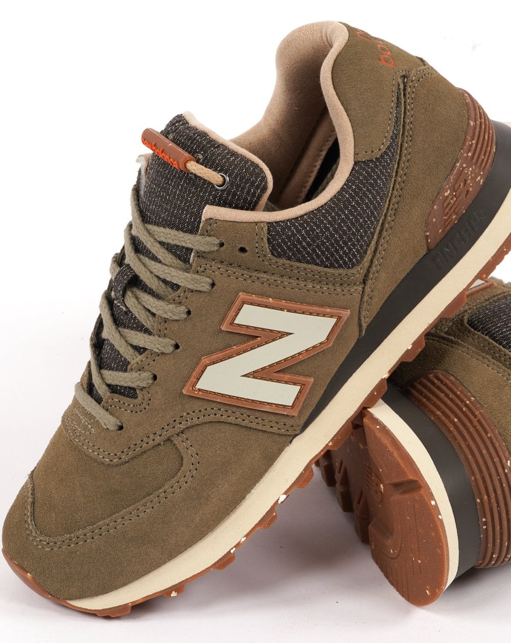 New Balance 574 Wabi Sabi Trainer Olive