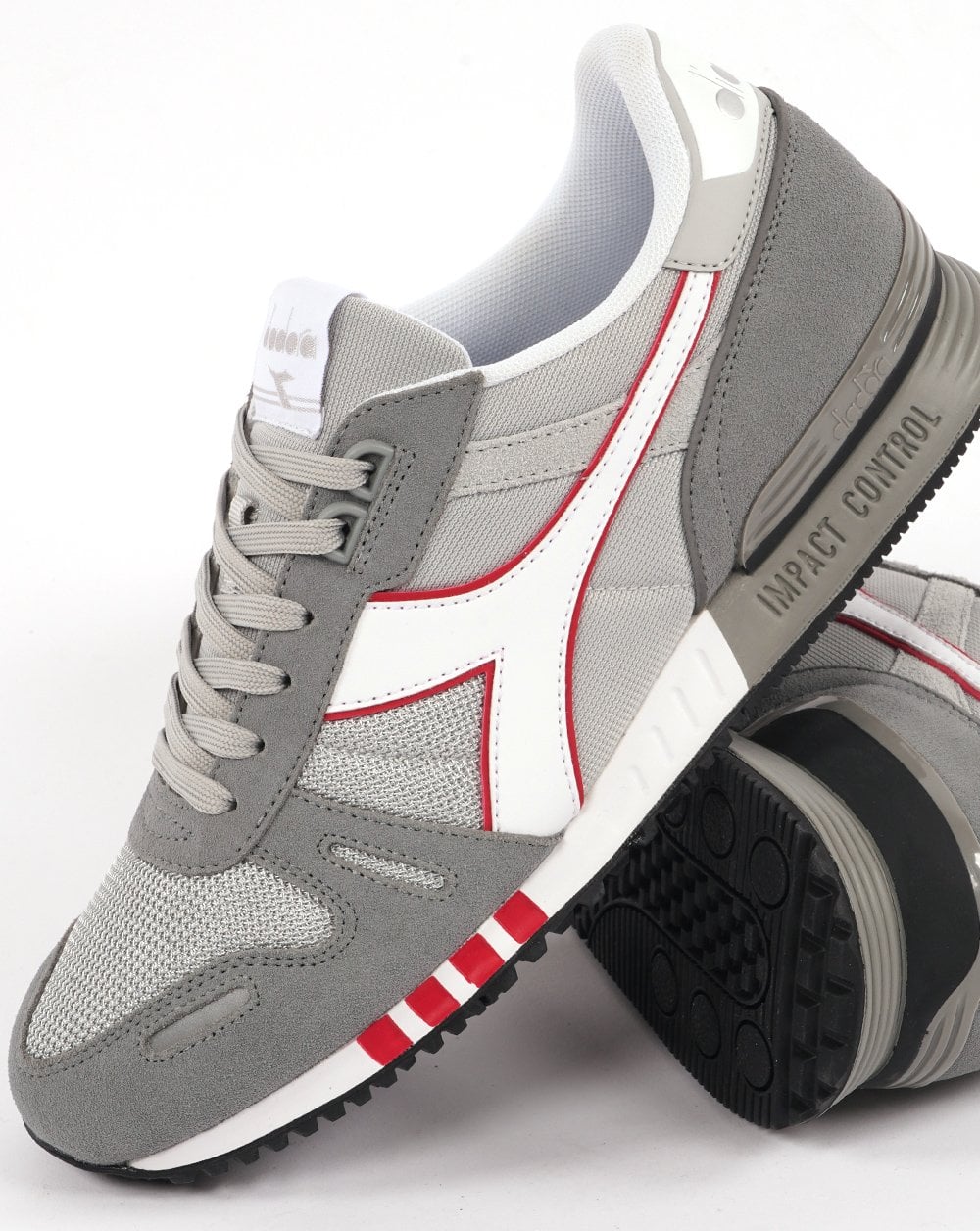 Diadora Seb Titan Trainer Grey White Red