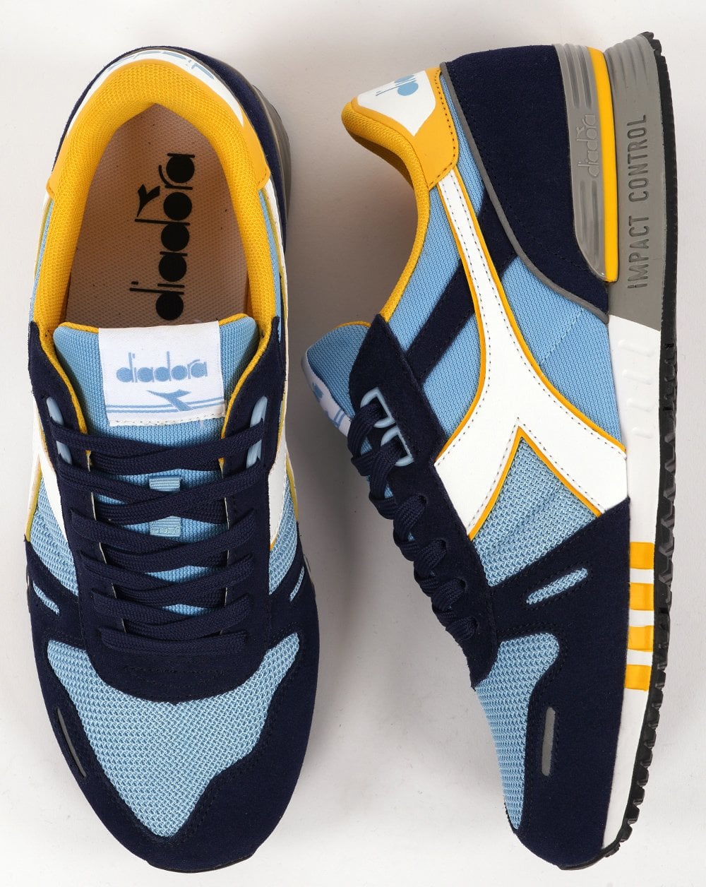 Diadora Titan Trainer Sky/Yellow/Navy