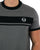 Sergio Tacchini Masters T Shirt Charcoal Grey/Black