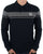 Sergio Tacchini Young Line LS Polo Shirt Black/Charcoal