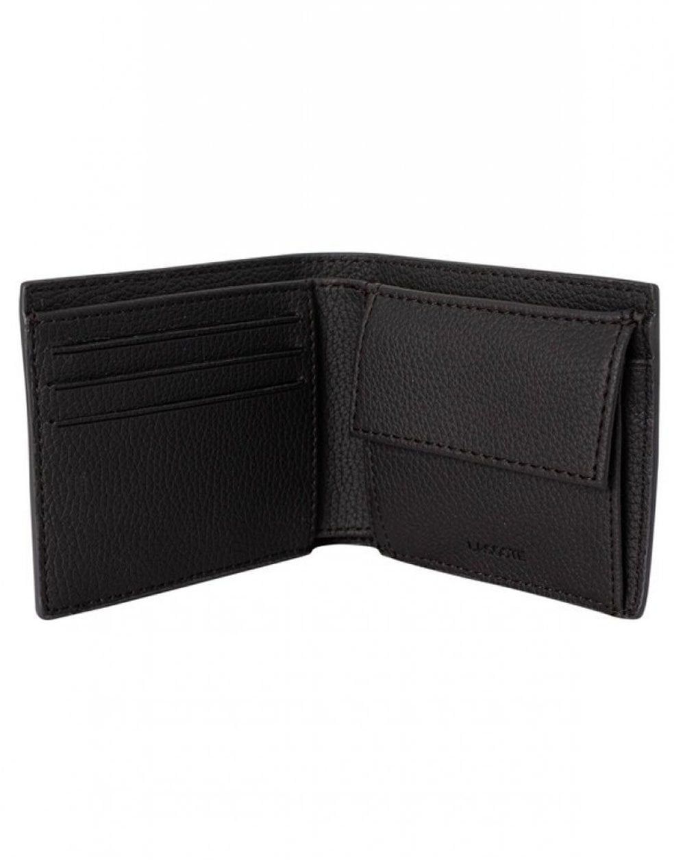 Lacoste Billfold Coin Wallet Black