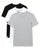 Lacoste Triple Pack T-shirt White/Silver/Black