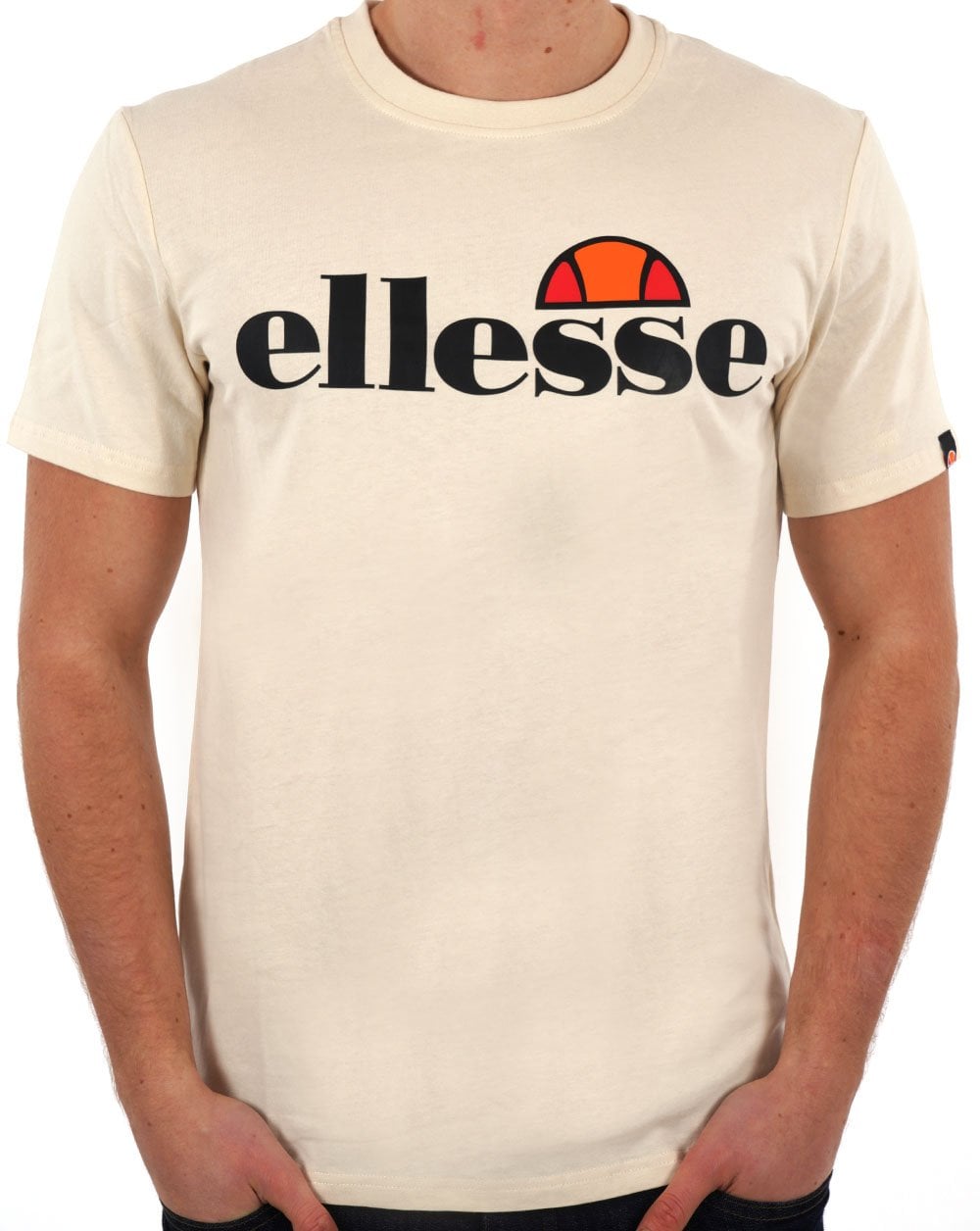 Ellesse Logo T Shirt Off White