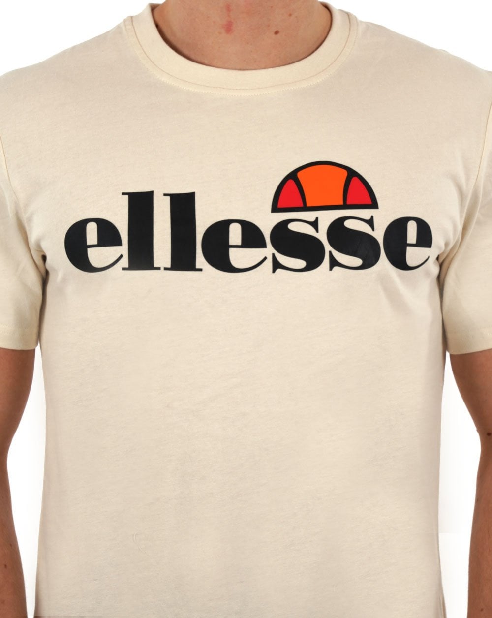 Ellesse Logo T Shirt Off White