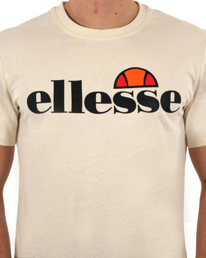 Ellesse Logo T Shirt Off White