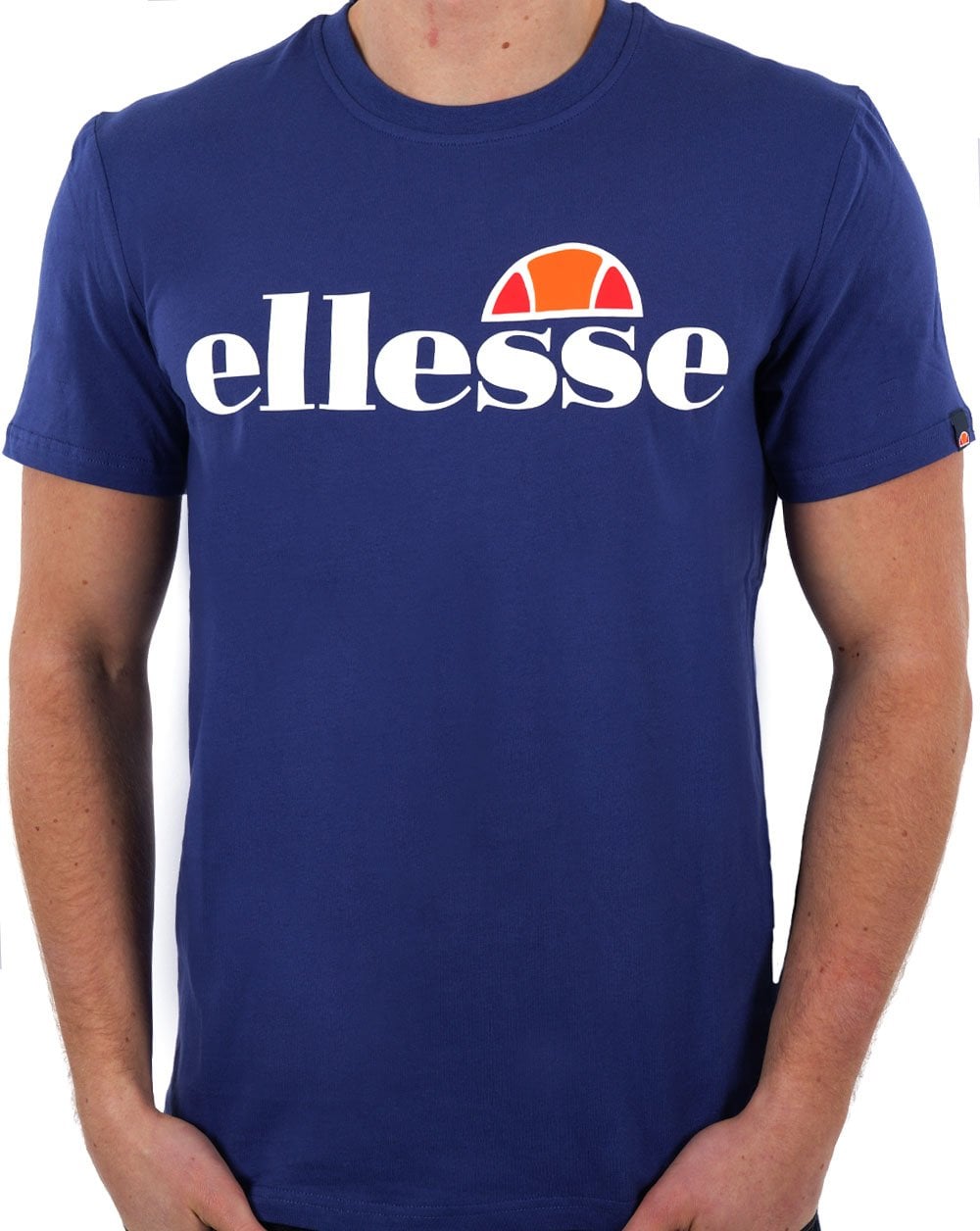 Ellesse Logo T Shirt New Navy