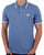 Pretty Green Barton Polo Shirt Mid Blue