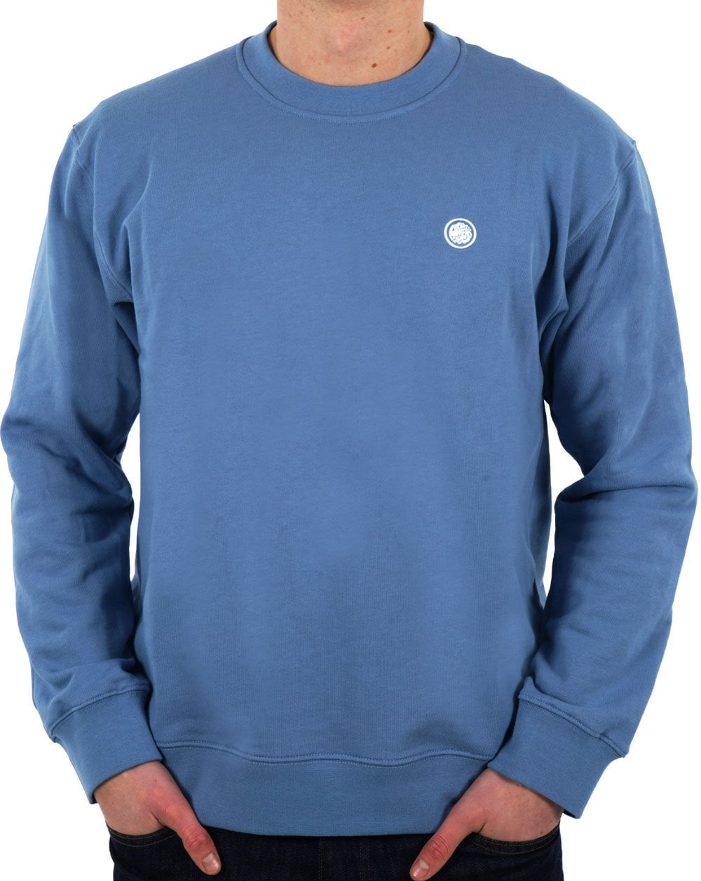 Pretty Green Standards Crew Sweat Blue