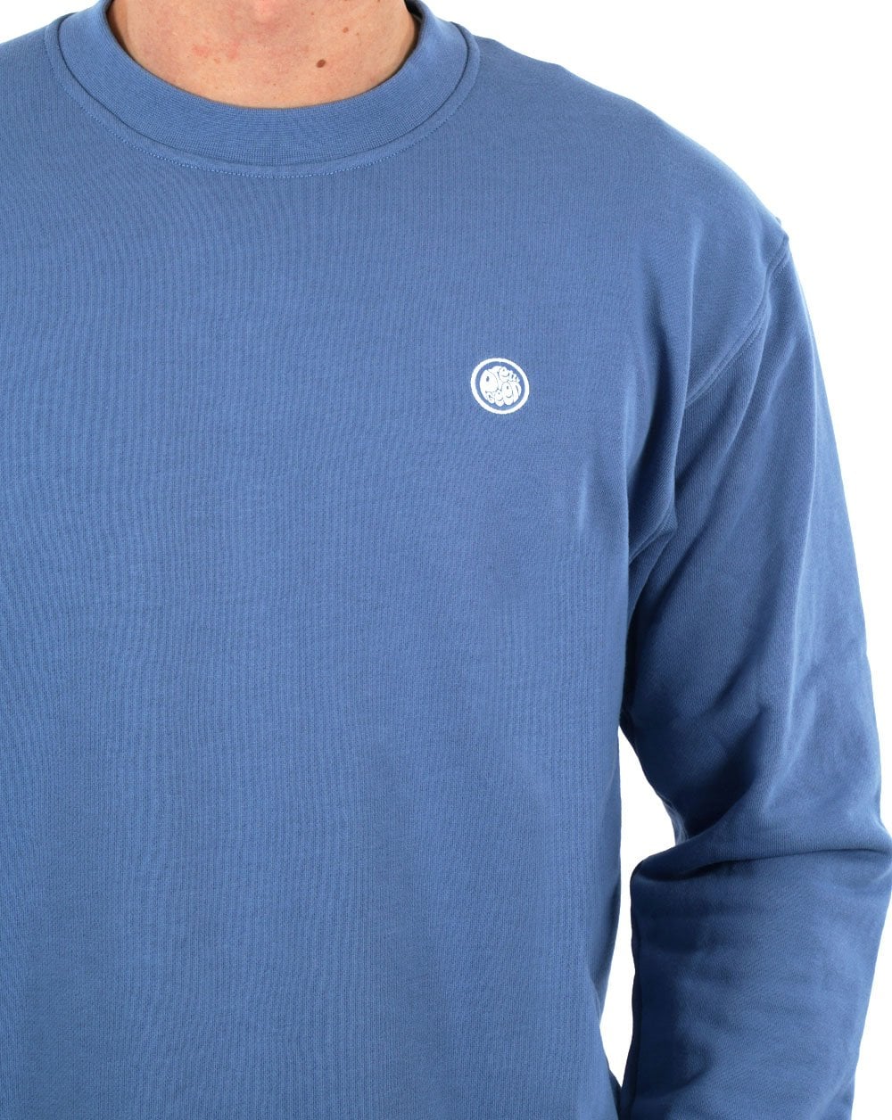 Pretty Green Standards Crew Sweat Blue