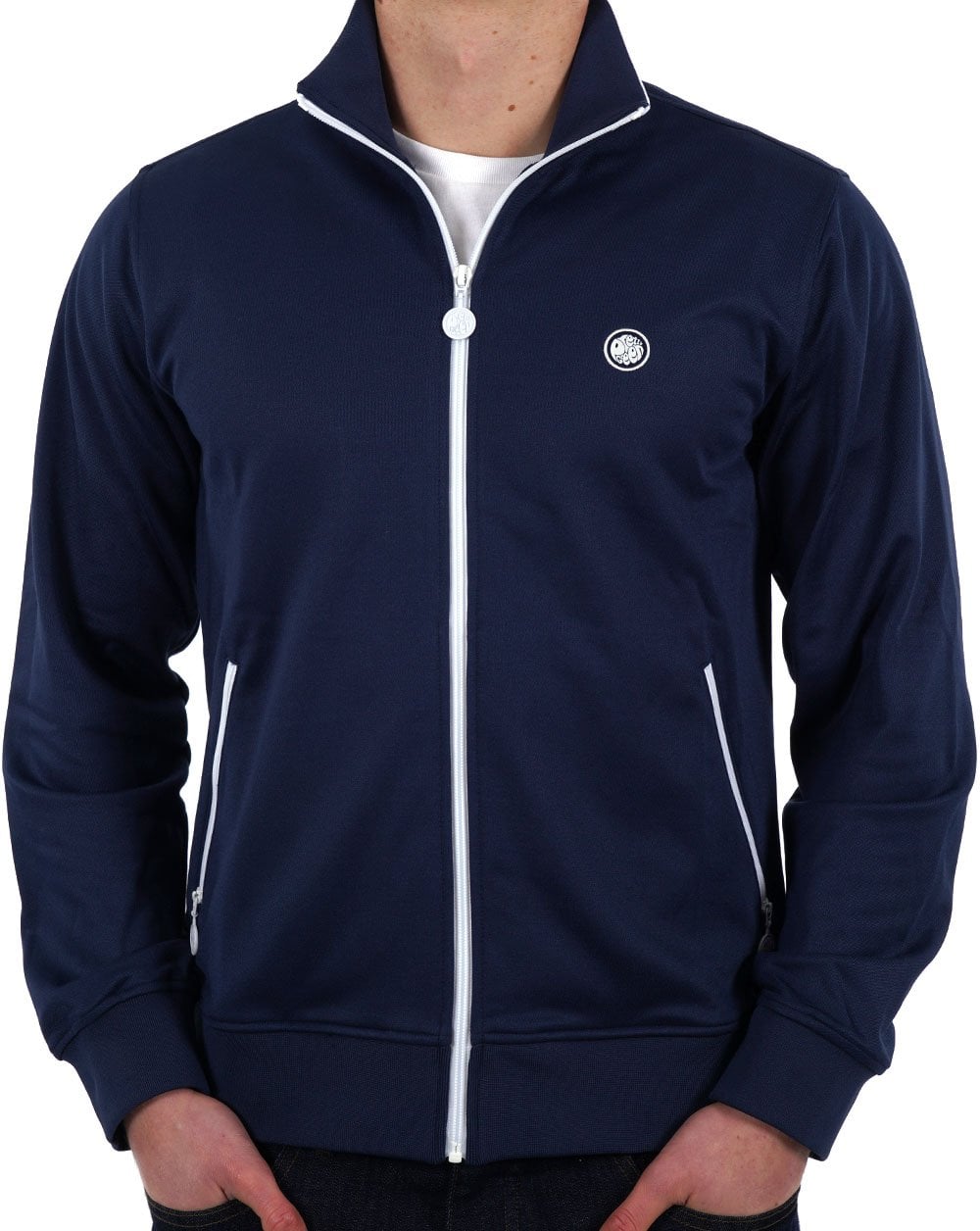 Pretty Green Boston Track Top Navy